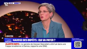 Déficit: "C'est le résultat direct de la politique qui a été menée (par Emmanuel Macron)", estime Sandrine Rousseau (les Écologistes)