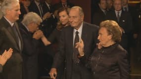 Jacques Chirac, très affaibli, à la remise des prix de sa fondation