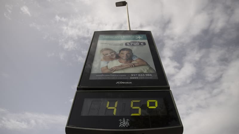 L'Espagne et le Portugal frappés par une chaleur caniculaire, jusqu'à 44°C attendus ce mercredi
