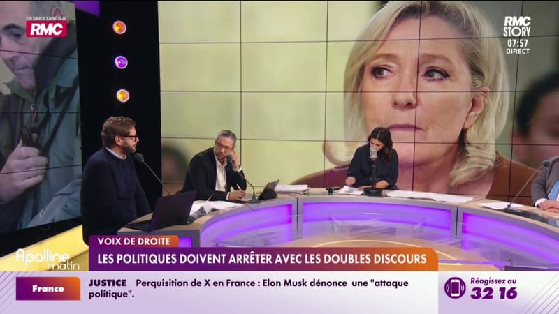 Voix de droite - "Les politiques doivent arrêter avec les doubles discours"