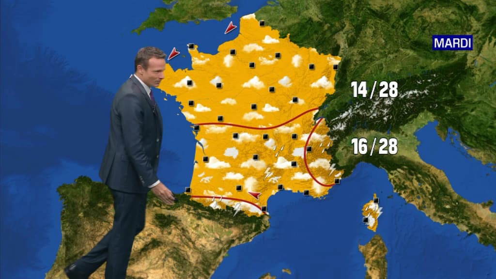 Les prévisions météorologiques du mardi 2 juin 2020. Les prévisions météorologiques du mardi 2 juin 2020.