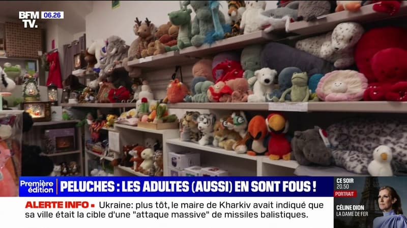 Les peluches ont la côte grâce aux 