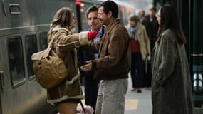 Grace van Patten, Ben Stiller et Adam Sandler dans 'The Meyerowitz stories'