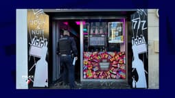 La police, à Toulon ce mardi 30 décembre.