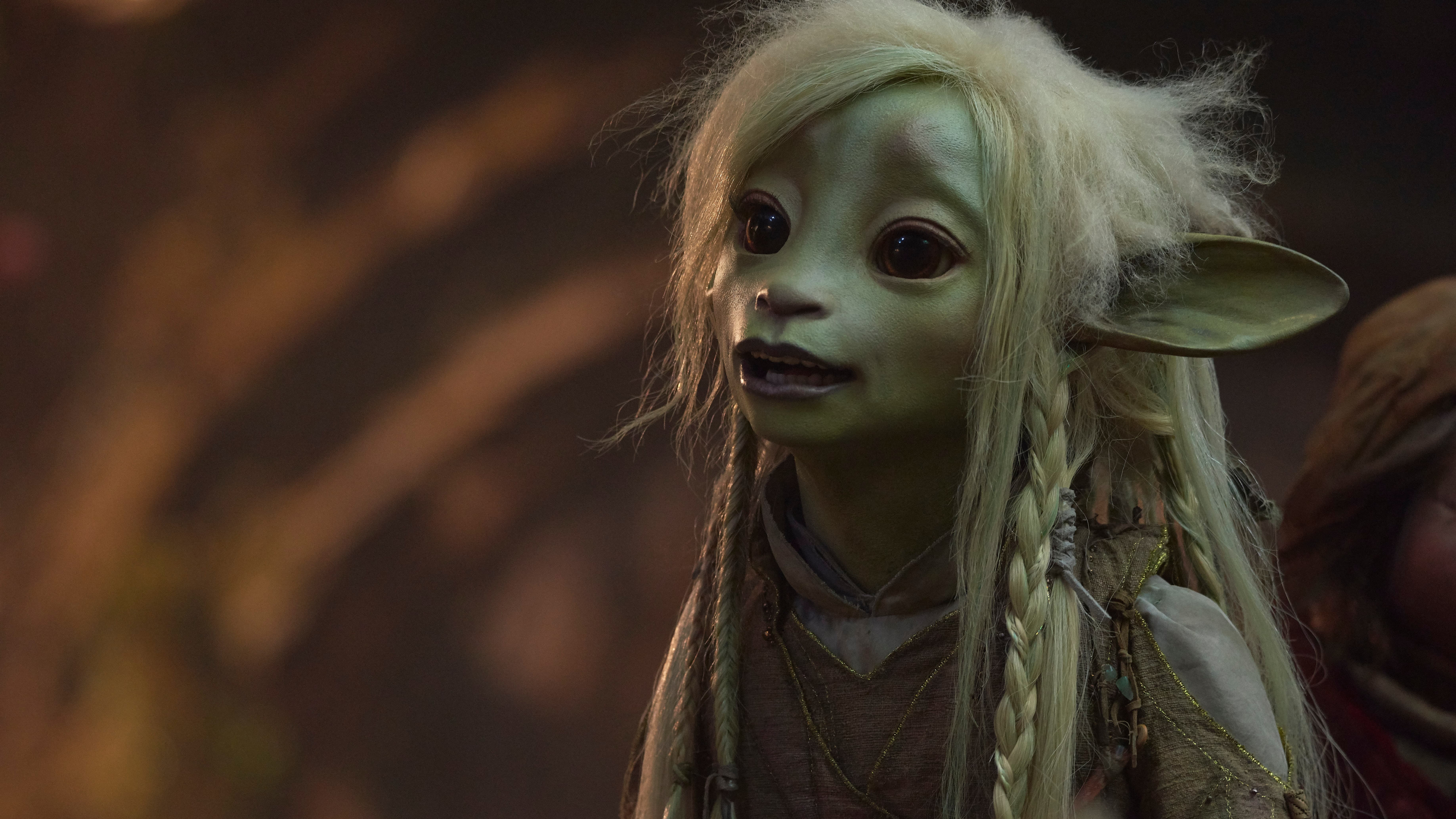 Deet, un personnage de Dark Crystal: Age of Resistance doublé par Nathalie Emmanuel.