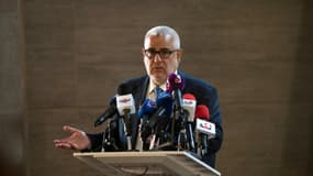 Le Premier ministre islamiste marocain, Abdelilah Benkirane, le 22 octobre 2016 à Salé, au Maroc