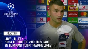 Juve-OL: "On a le droit de voir plus haut en éliminant Turin" respire Lopes