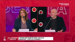 "Offrir une prime de Noël aux plus modestes... C'est ça la France !" - 15/12