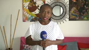 La députée LFI Danièle Obono le 29 août 2020 sur BFMTV