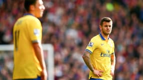 Mesut Ozil et Jack Wilshere, le 26 octobre 2013