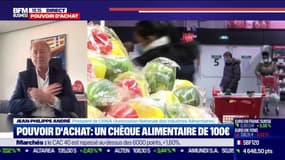 Pouvoir d’achat : un chèque alimentaire de 100€