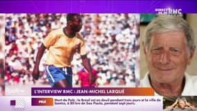 "À chaque match, il y avait un moment de sidération ou d’étonnement", l'hommage de Jean-Michel Larqué au "Roi" Pelé