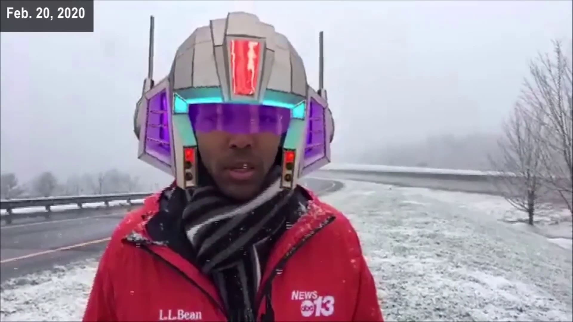 Le journaliste Justin Hinton.