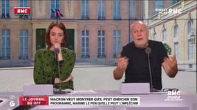 Le journal du Off : Macron veut montrer qu'il peut enrichir son programme, Marine Le Pen qu'elle peut l'infléchir - 18/04