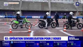 Seine-Saint-Denis: une opération sensibilisation pour deux-roues