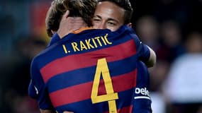 Rakitic et Neymar