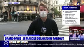 Le masque désormais obligatoire dans tout Paris et en petite couronne