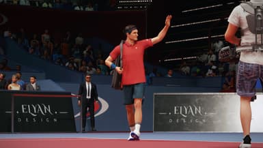 Roger Federer dans TopSpin 2K25