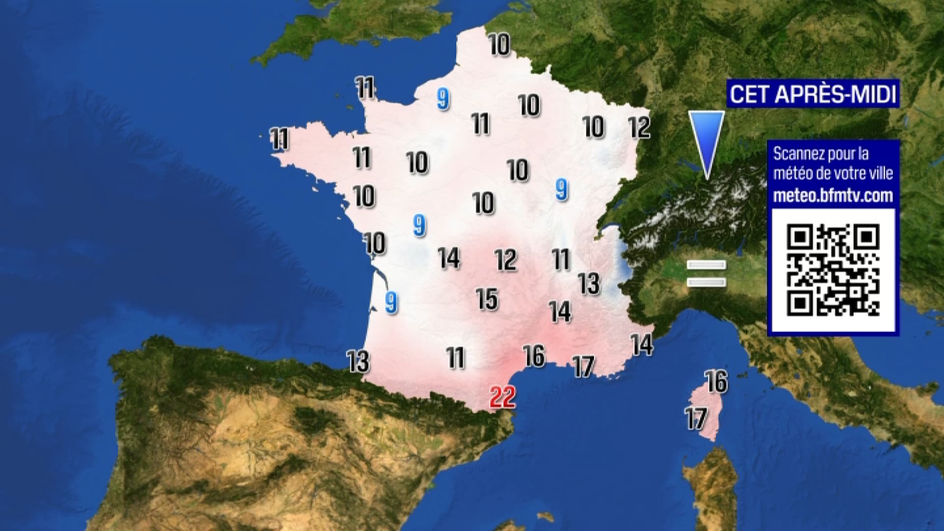 Les maximales prévues pour le lundi 5 février 2024