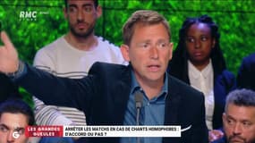 Arrêter un match en raison de chants homophobes? "C'est bidon total", pour Daniel Riolo
