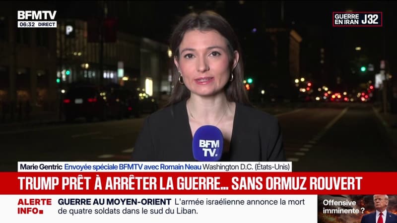 Selon la presse américaine, Donald Trump serait prêt à mettre fin à la guerre en Iran sans que le détroit d'Ormuz ne soit rouvert