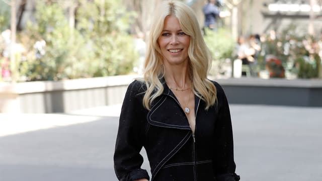 Claudia Schiffer le 4 juillet 2017