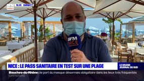 Nice: le pass sanitaire en test au "Cocoon Beach" avant le 9 août