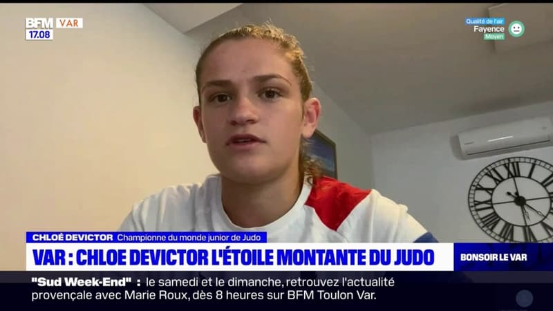 Var: Chloé Devictor l'étoile montante du judo