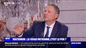 Le recadrage du RN par Antoine Armand : "Je pense qu'il a effectivement fait une erreur."» déclare Sébastien Huyghe, député d'Ensemble