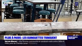 Météo maussade: les guinguettes trinquent à cause de la pluie à Paris
