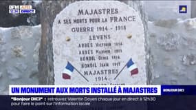 Alpes-de-Haute-Provence: Majastres inaugure son premier monument aux morts