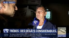 Inondations dans l'Aude: un plaisancier raconte "je ne pourrais jamais oublier"