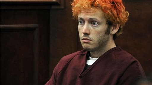 James Holmes devant le tribunal de Centennial, au Colorado, le 23 juillet 2012