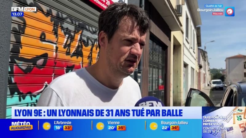 Un homme tué par balle à Lyon: le Lyonnais qui a appelé les secours témoigne (1/1)