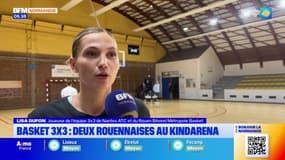 Rouen: ultimes préparations pour l'Open de France de basket 3x3