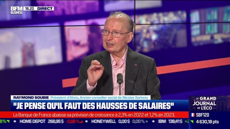 Raymond Soubie : Je pense qu'il faut des hausses de salaires