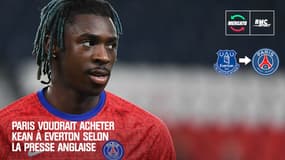 Mercato : le PSG voudrait acheter Kean à Everton