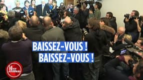 La conférence de presse de Pamela Anderson à l'Assemblée nationale le 19 janvier 2016