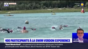Var: 400 participants à la Verdon Swim experience