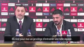 AC Milan : "Inexpérimenté ? J'ai dirigé plus de 100 matchs", Gattuso régale pour sa présentation