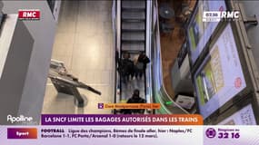 La SNCF limite les bagages autorisés dans les trains