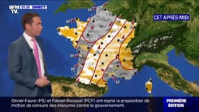 De la pluie et du vent sur le nord-ouest et un temps plus clair à l'est prévus ce mercredi