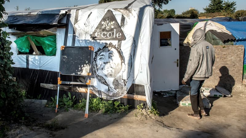 Les dernières cabanes de la zone sud de la "Jungle" de Calais ont été  démantelées - Mercredi 16 mars