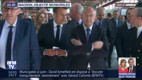 Emmanuel Macron, objectif municipales