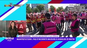 Manifestations : pas d'incidents majeurs à signaler ce matin 