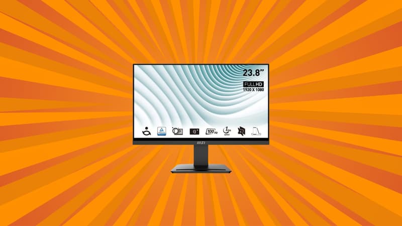 Ce n'est pas une blague, cet écran PC MSI est réellement à moins de 60 euros pendant quelques jours