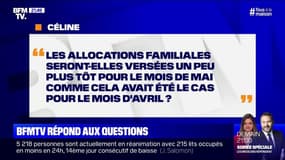 Les allocations familiales seront-elles versées un peu plus tôt en mai ? BFMTV vous répond