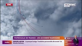 Patrouille de France: deux Alpha Jet entrent en collision 