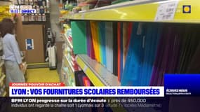 Lyon: vos fournitures scolaires remboursées