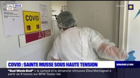 Covid-19: l'hôpital Sainte Musse sous tension, les services de réanimation saturés